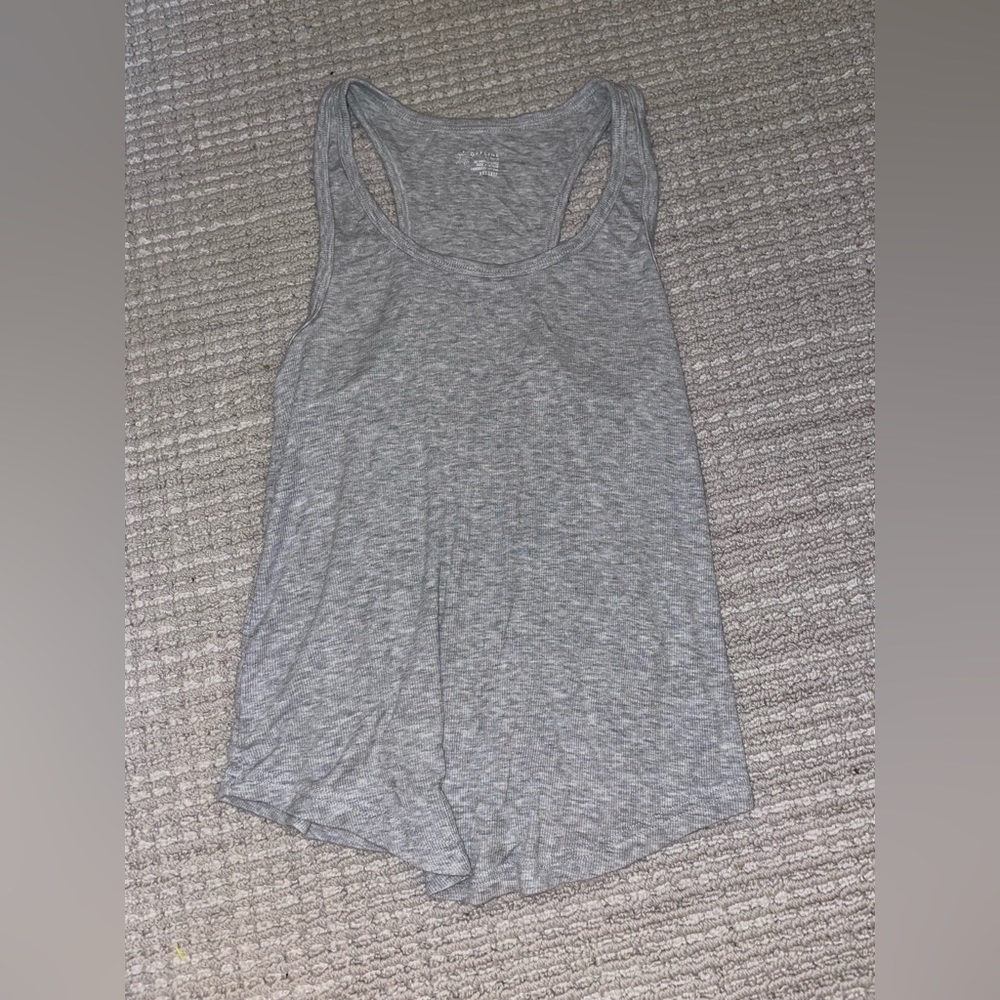 Aerie Thumbs Up Ribbed Flowy Tank Tops - Picture 10 of 13